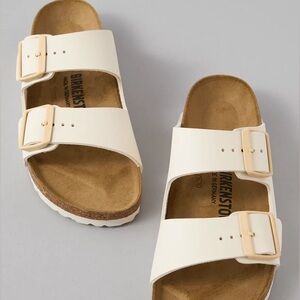 Birkenstock Off-White Sandals